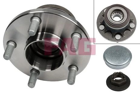 Комплект подшипника ступицы колеса FORD TRANSIT, FORD TOURNEO, FAG (713678890)