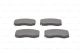 Комплект тормозных колодок DODGE MAGNUM, JEEP GRAND, CHRYSLER 300, BOSCH (0986494870)