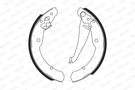 Комплект гальмівних колодок FERODO для VW CC, SKODA ROOMSTER, SEAT TOLEDO (FSB549) Комплект гальмівних колодок FERODO для VW CC, SKODA ROOMSTER, SEAT TOLEDO (FSB549)