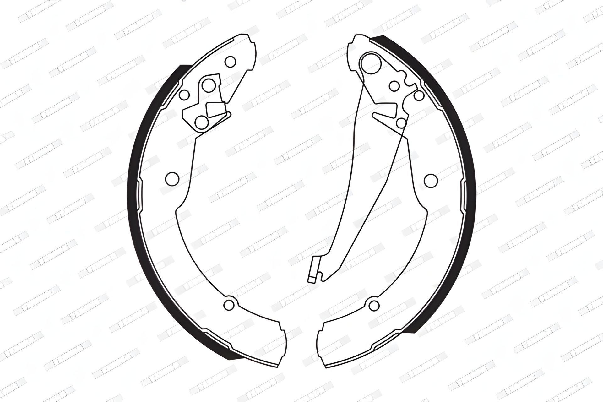 Комплект гальмівних колодок FERODO для VW CC, SKODA ROOMSTER, SEAT TOLEDO (FSB549) Комплект гальмівних колодок FERODO для VW CC, SKODA ROOMSTER, SEAT TOLEDO (FSB549)