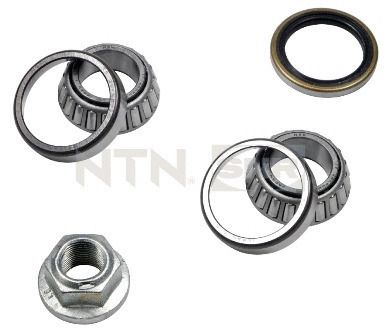 Комплект подшипника ступицы колеса HYUNDAI S, HYUNDAI PONY, HYUNDAI LANTRA, NTN-SNR (R18401)