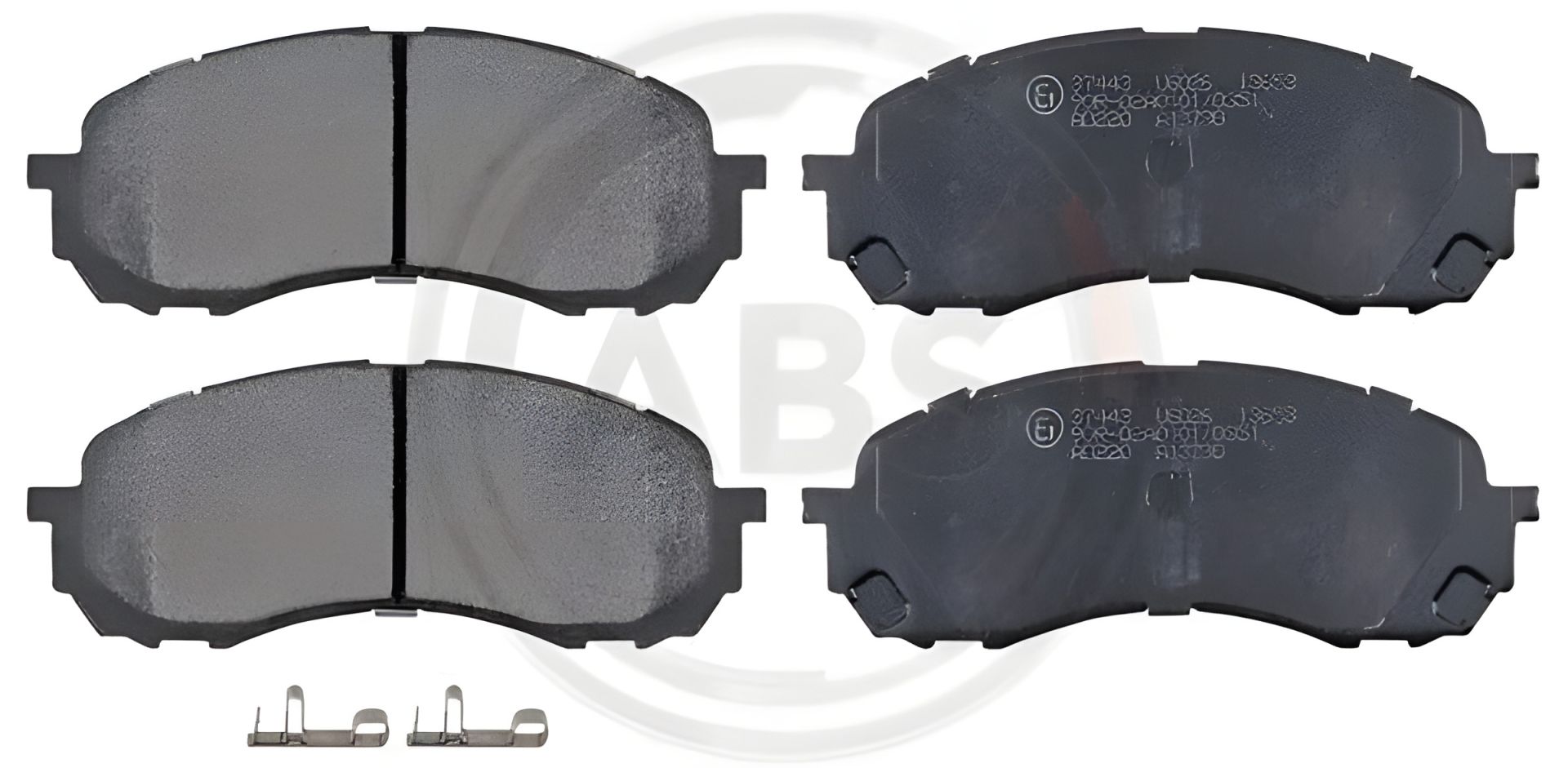 Тормозные колодки для SUBARU IMPREZA, A.B.S. (37443) Тормозные колодки для SUBARU IMPREZA, A.B.S. (37443)