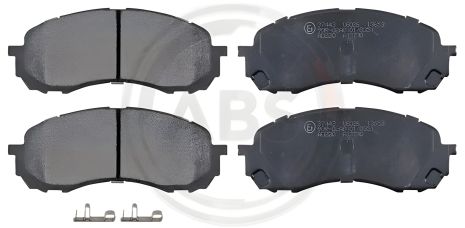 Комплект гальмівних колодок SUBARU IMPREZA, A.B.S. (37443) Комплект гальмівних колодок SUBARU IMPREZA, A.B.S. (37443)