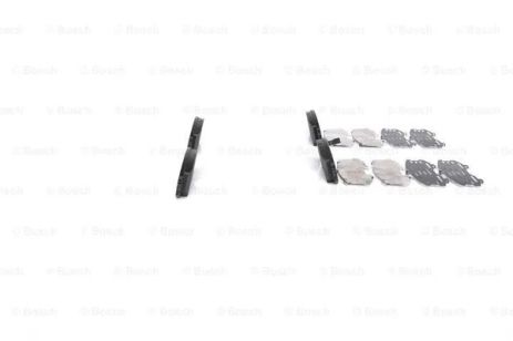Комплект гальмівних колодок SUBARU IMPREZA, SUBARU LEGACY, SUBARU FORESTER, BOSCH (0986494315)