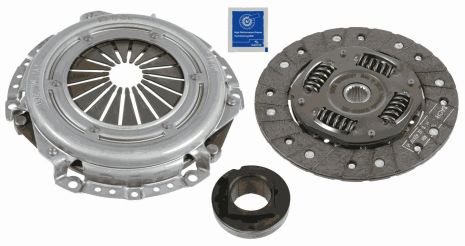 Комплект сцепления CITROËN C4, PEUGEOT 207, PEUGEOT 307, SACHS (3000951012)