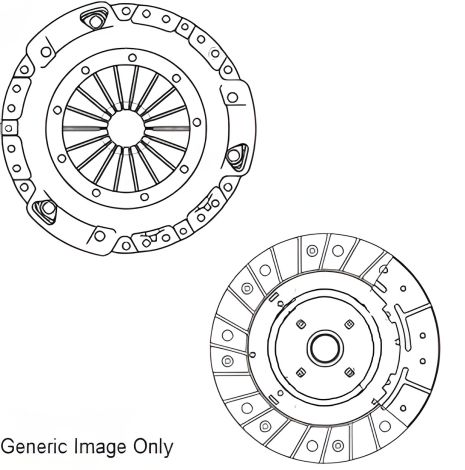 Комплект сцепления OPEL ASTRA, OPEL COMBO, OPEL MERIVA, NATIONAL (CK9821)