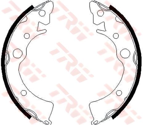 Комплект колодок гальмівних HONDA CIVIC, ROVER 200, HONDA INTEGRA, TRW (GS6210) Комплект колодок гальмівних HONDA CIVIC, ROVER 200, HONDA INTEGRA, TRW (GS6210)