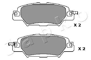 Комплект гальмівних колодок MAZDA CX-5, JAPKO (51318)