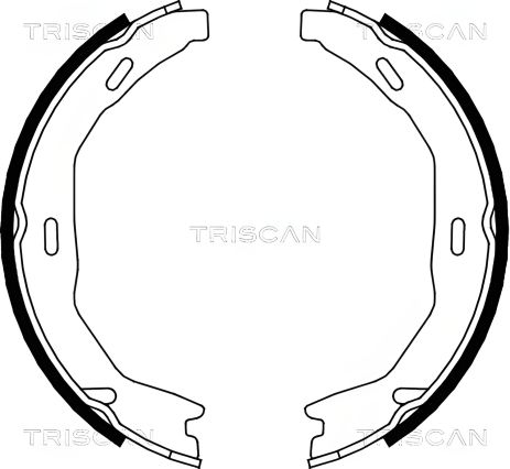 Гальма стоянки комплект колодок MB C-CLASS, MB E-CLASS, TRISCAN (810023029)