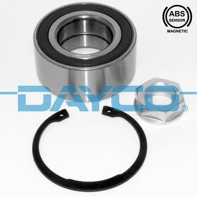 Комплект підшипника маточини колеса OPEL CROSSLAND, DS DS, PEUGEOT 5008, DAYCO (KWD1003)