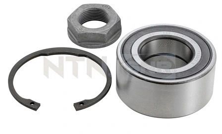 Комплект подшипника ступицы колеса PEUGEOT 208, PEUGEOT 207, PEUGEOT 1007, NTN-SNR (R15958)
