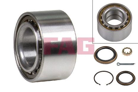 Комплект підшипника маточини колеса NISSAN MICRA, FAG (713613630)