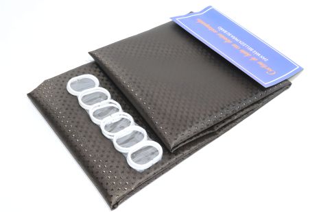 Шторка для ванної довга 180x220 см ( висота 2.2 м) однотонна коричнева Шторка для ванної довга 180x220 см ( висота 2.2 м) однотонна коричнева