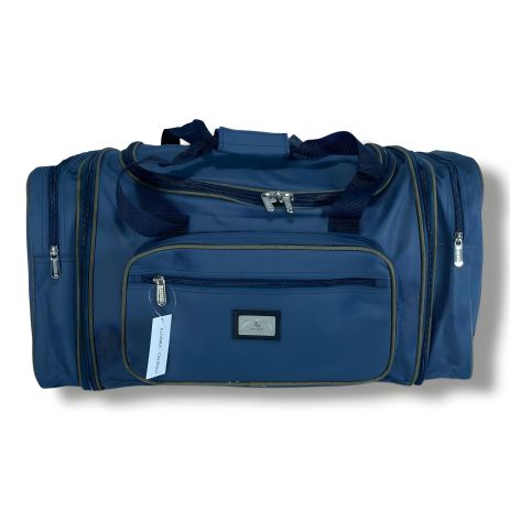 Розширювана дорожня сумка 60-70 см, 80 л, синя з сірим