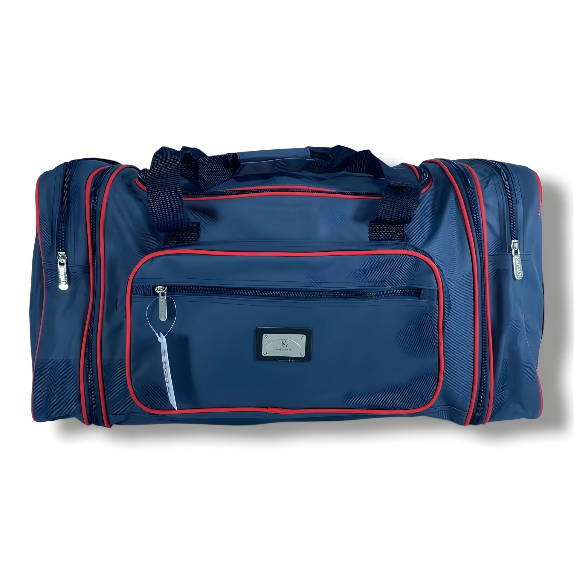 Дорожная сумка с дополнительным пространством, 60-70 см, 80 л, синяя с красным Дорожная сумка с дополнительным пространством, 60-70 см, 80 л, синяя с красным