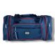 Дорожная сумка с дополнительным пространством, 60-70 см, 80 л, синяя с красным Дорожная сумка с дополнительным пространством, 60-70 см, 80 л, синяя с красным