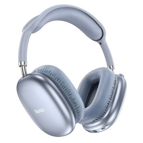 Навушники HOCO W35 Air Triumph BT headphones, BT5.3, AUX, TF, 400mAh, 45h, blue Навушники HOCO W35 Air Triumph BT headphones, BT5.3, AUX, TF, 400mAh, 45h, blue