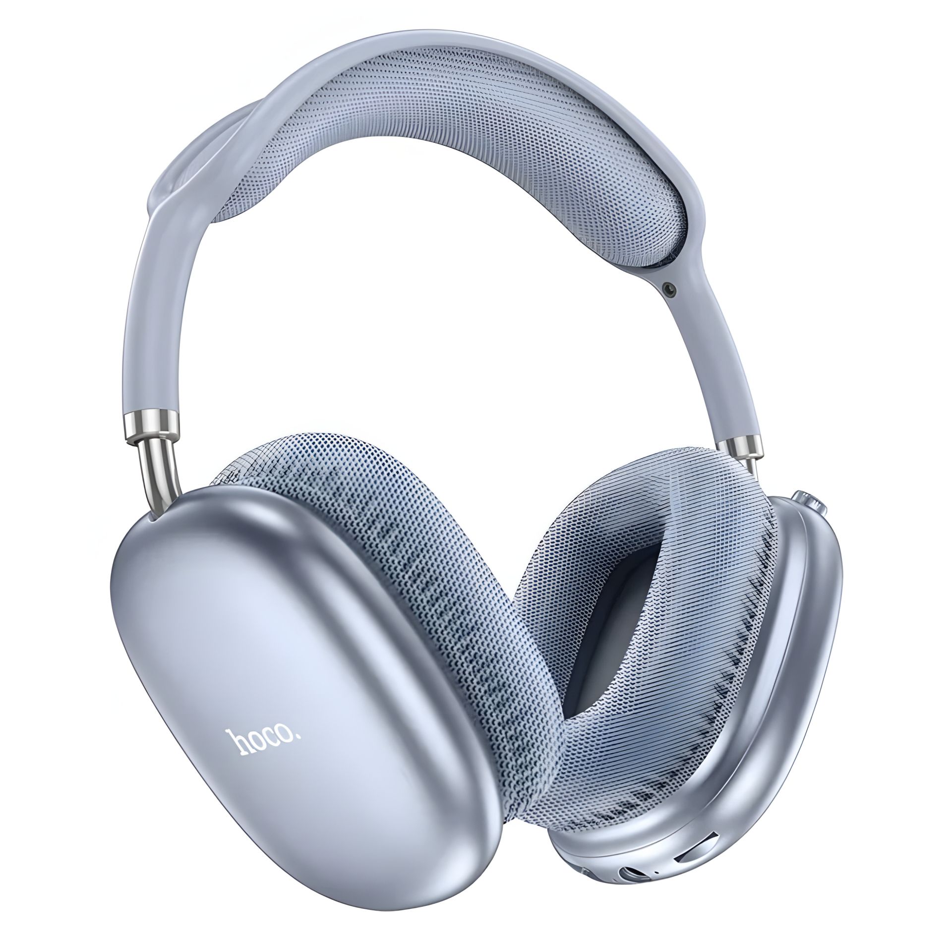 Навушники HOCO W35 Air Triumph BT headphones, BT5.3, AUX, TF, 400mAh, 45h, blue Навушники HOCO W35 Air Triumph BT headphones, BT5.3, AUX, TF, 400mAh, 45h, blue