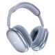 Навушники HOCO W35 Air Triumph BT headphones, BT5.3, AUX, TF, 400mAh, 45h, blue Навушники HOCO W35 Air Triumph BT headphones, BT5.3, AUX, TF, 400mAh, 45h, blue
