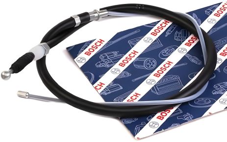 Трос ручного гальма Golf V, Octavia лів/прав. BOSCH (1987477958), (1K0609721BB)