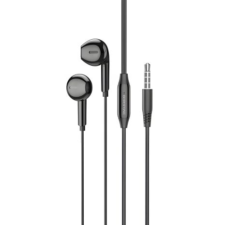Навушники Borofone BM71, 3.5 мм, 1.2м, чорний