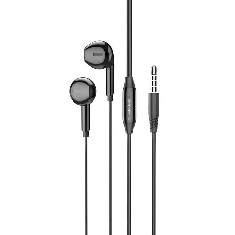 Borofone BM83 Craft наушники с микрофоном universal (черный)