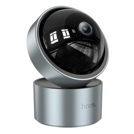 IP-камера відеоспостереження Hoco D5 PTZ SuperHD silvery gray IP-камера відеоспостереження Hoco D5 PTZ SuperHD silvery gray
