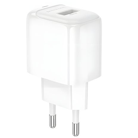 Зарядка Borofone BAS42A 1USB QC3.0 18W белая Зарядка Borofone BAS42A 1USB QC3.0 18W белая