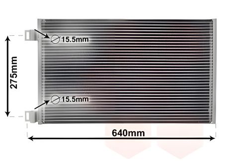 Конденсор кондиционера радиатор MERCEDES-BENZ CITAN, RENAULT KANGOO, Van Wezel (43005444) Конденсор кондиционера радиатор MERCEDES-BENZ CITAN, RENAULT KANGOO, Van Wezel (43005444)