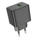 Мережевий зарядний пристрій Borofone BAS12A 1USB QC3.0 18W Чорний Мережевий зарядний пристрій Borofone BAS12A 1USB QC3.0 18W Чорний