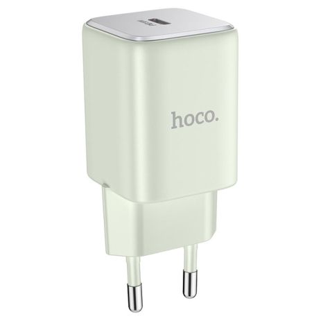 Мережевий зарядний пристрій Hoco N43 1USB-C PD/QC 30W GAN Зелений