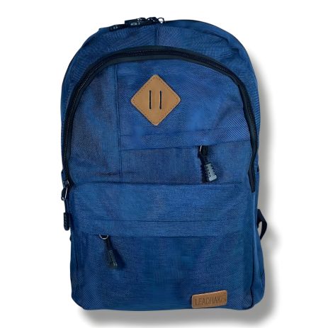 Водовідштовхувальний міський рюкзак з відділенням для ноутбука до 15.6 дюймів, синього кольору