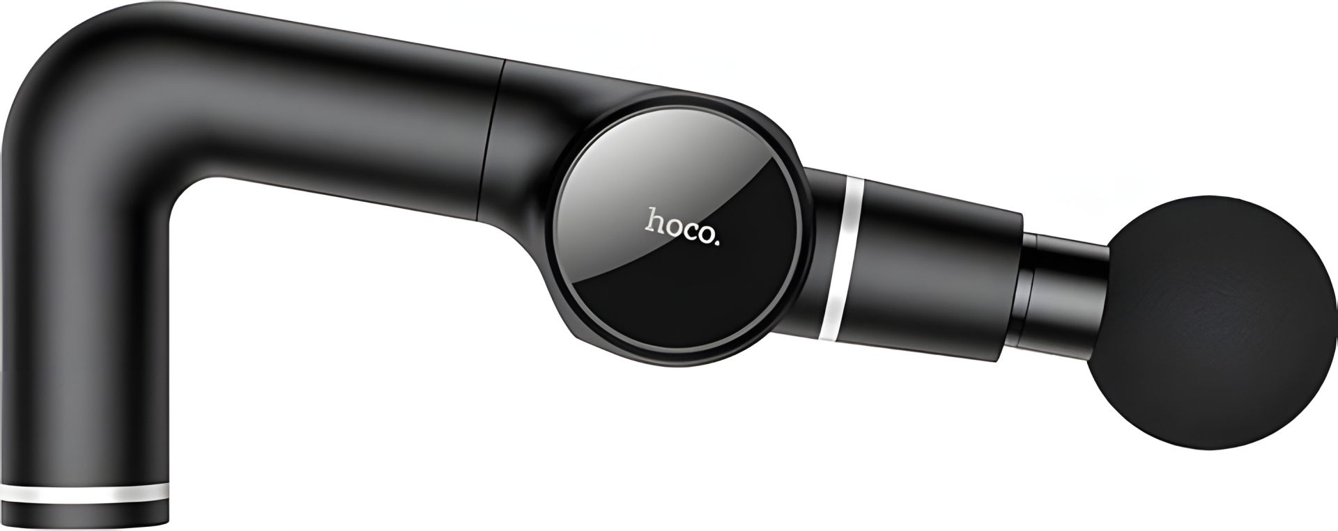 Чорний Hoco DI09 Ударний Масажер, 12W, 4800mAh, 5h Чорний Hoco DI09 Ударний Масажер, 12W, 4800mAh, 5h