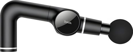 Чорний Hoco DI09 Ударний Масажер, 12W, 4800mAh, 5h