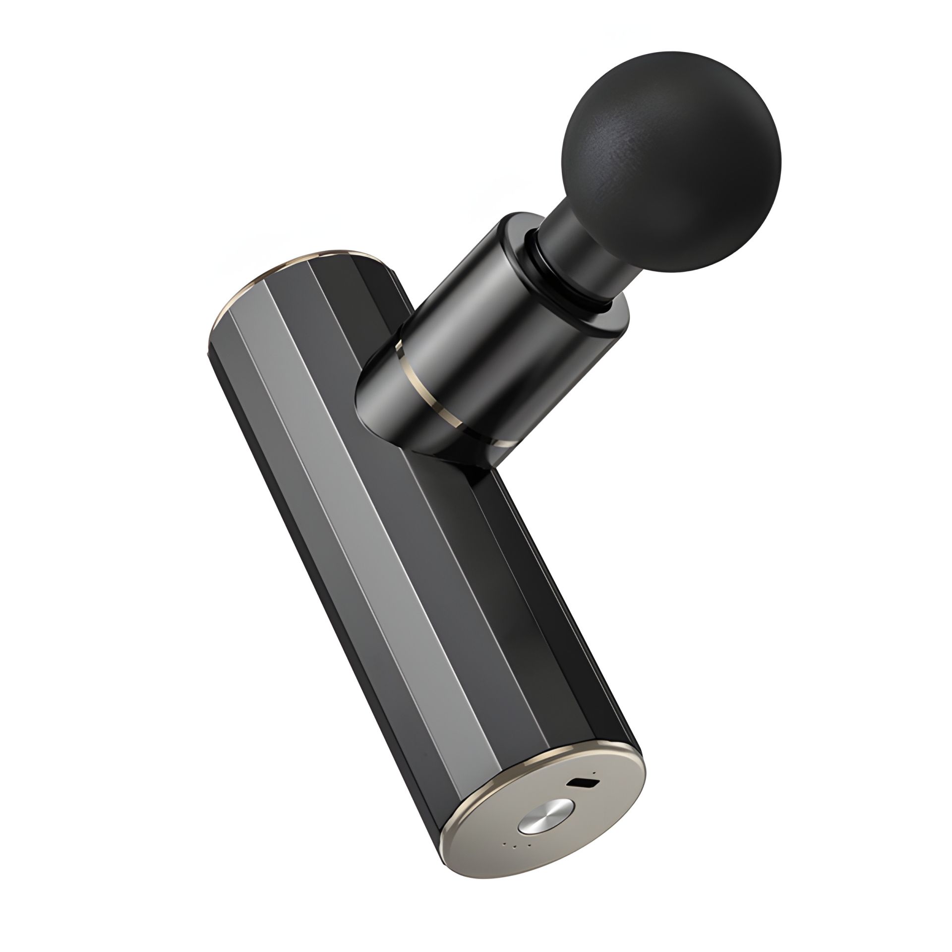 Чорний Hoco HP50 mini Ударний Масажер, 2000mAh, 10h Чорний Hoco HP50 mini Ударний Масажер, 2000mAh, 10h