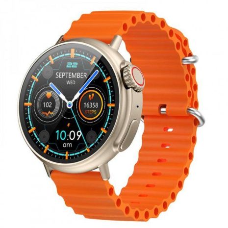 Смарт годинник Hoco Y18, BT5.1, IP68, 300mAh, 10d, Золотий