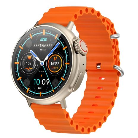 Смарт годинник Hoco Y18, BT5.1, IP68, 300mAh, 10d, Золотий Смарт годинник Hoco Y18, BT5.1, IP68, 300mAh, 10d, Золотий