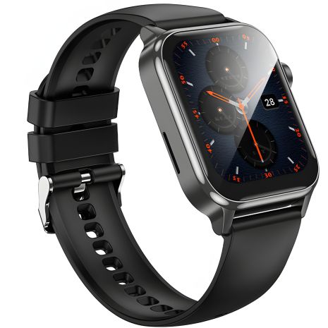 Смарт годинник Hoco Y26 Smart sports watch, BT5.0, IPX4, 230mAh, 3-7d, Чорний Смарт годинник Hoco Y26 Smart sports watch, BT5.0, IPX4, 230mAh, 3-7d, Чорний