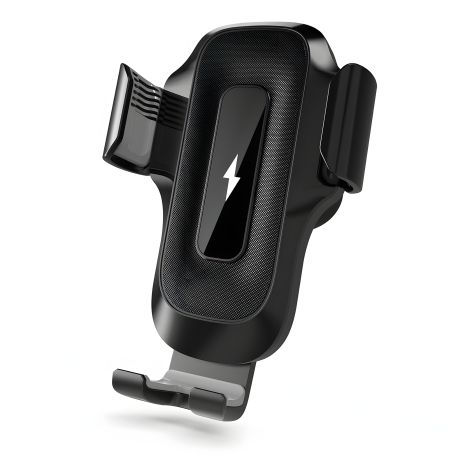 Автотримач X15 з бездротовою зарядкою 15W black