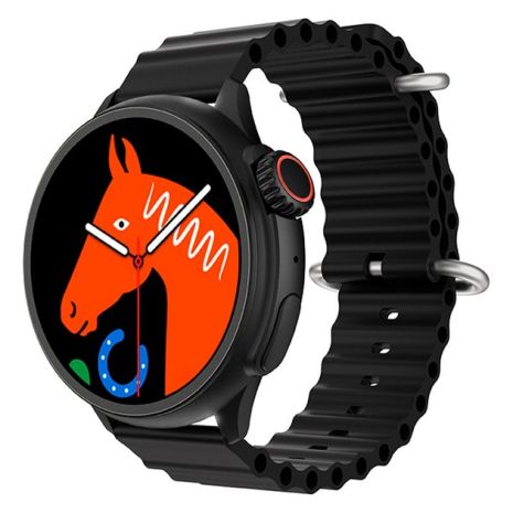 Смарт годинник Hoco Y18, BT5.1, IP68, 300mAh, 10d, Чорний