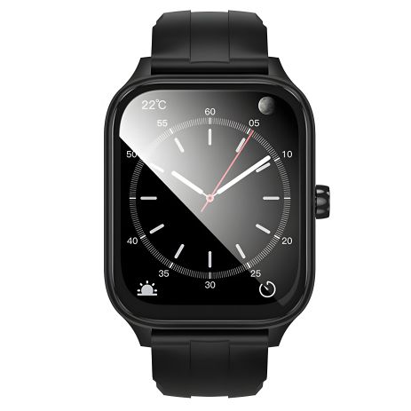 Смарт годинник Hoco Y27 Smart sports watch, IPX4, BT5.0, 230mAh, 3-7d, Чорний Смарт годинник Hoco Y27 Smart sports watch, IPX4, BT5.0, 230mAh, 3-7d, Чорний