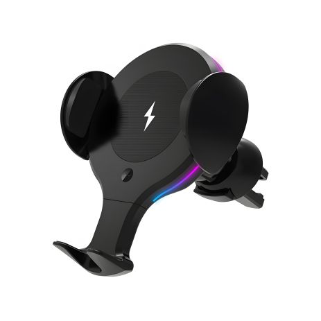 X9 Автодержатель с Беспроводной Зарядкой 15W Черный X9 Автодержатель с Беспроводной Зарядкой 15W Черный