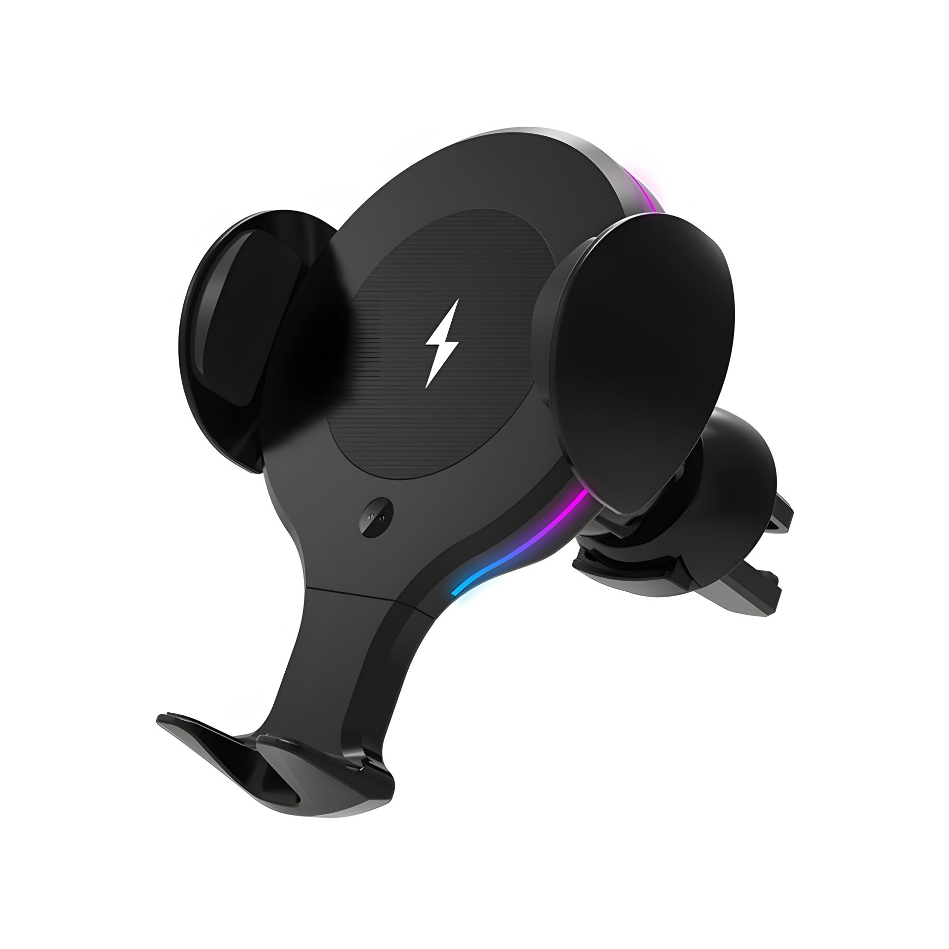Автодержатель X9 с беспроводной зарядкой 15W black Автодержатель X9 с беспроводной зарядкой 15W black