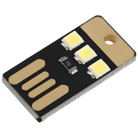 USB міні-світильник 2835SMD 3xLED 0.2W для повербанка, ноутбука