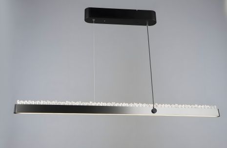 Светодиодная подвесная люстра VALESO B YH1363/40W BK+GRAY