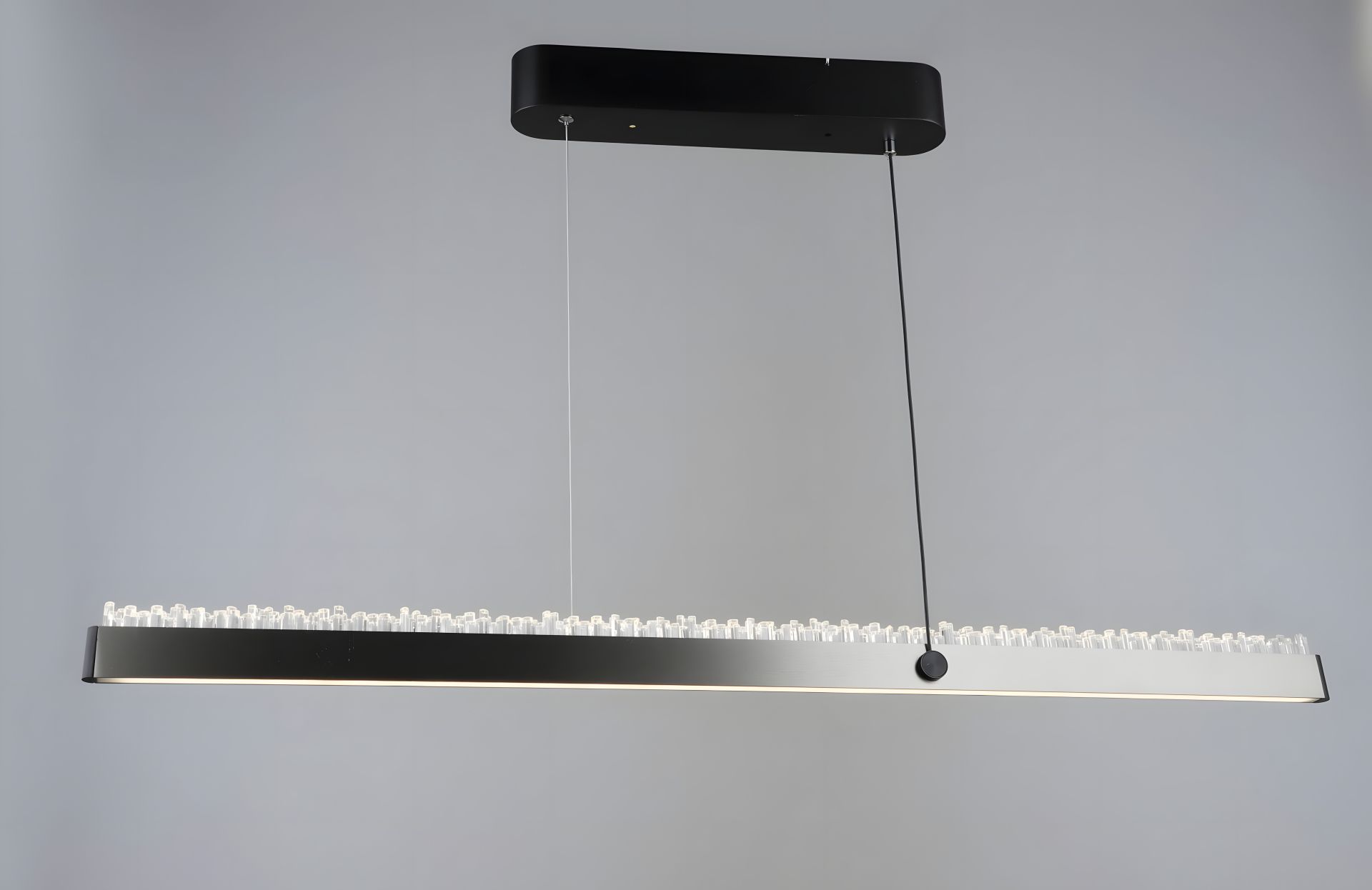 VALESO B Підвісна світлодіодна люстра YH1363/40W BK+GRAY VALESO B Підвісна світлодіодна люстра YH1363/40W BK+GRAY