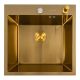 Кухонная мойка Valeso Handmade 50*50 PVD Gold (круглый сифон, 3,0/0,8) Кухонная мойка Valeso Handmade 50*50 PVD Gold (круглый сифон, 3,0/0,8)
