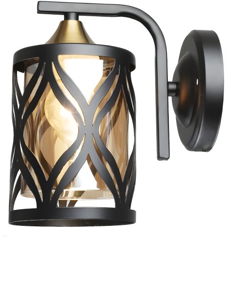 Настінне сучасне бра VALESO B N5942/1W BK+COP