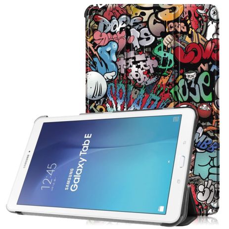 Чохол Samsung Galaxy Tab E 9.6 T560 Smart-HardPrinted з малюнком Графіті