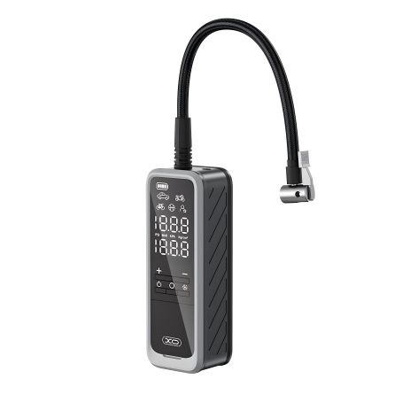 Черный Авто Компрессор XO CZ018 5000mAh Черный Авто Компрессор XO CZ018 5000mAh